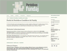 Tablet Screenshot of periodicos.fundaj.gov.br